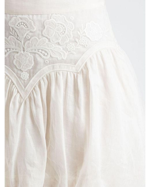 Twinset White Skirt