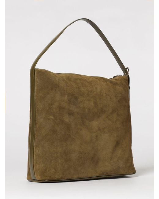 A.P.C. Natural Vera Suede Bag