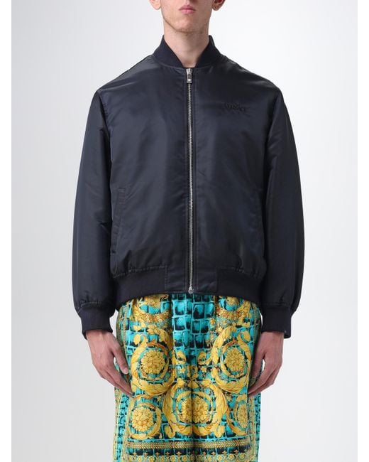 Veste Homme Versace pour homme en coloris Blue