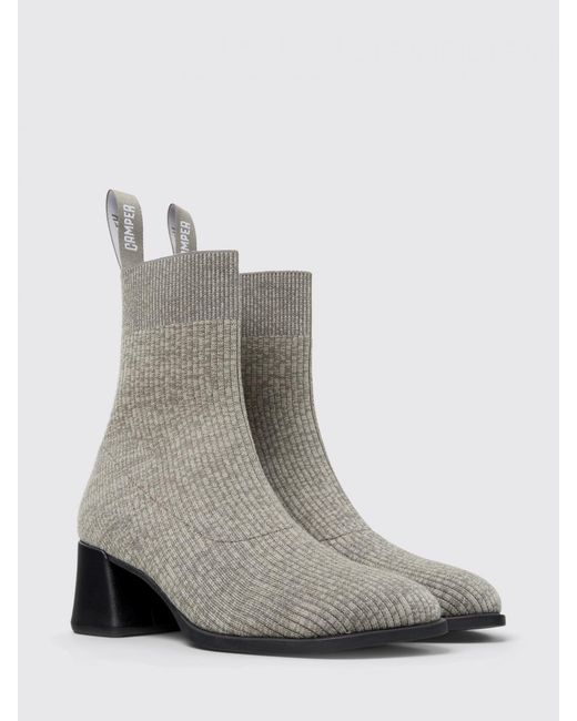 Camper Gray Kora Ankle Boot