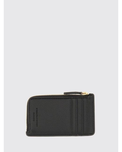 Stella McCartney Wallet in Black | Lyst UK