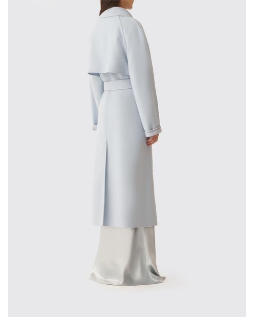 Fabiana Filippi Gray Virgin Wool Coat