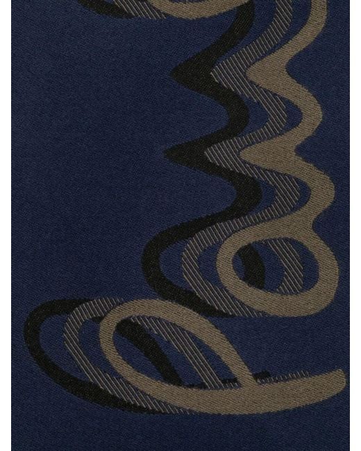 Paul Smith Blue Scarf for men