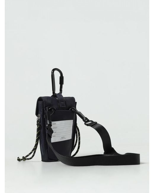 A.P.C. White Shoulder Bag for men