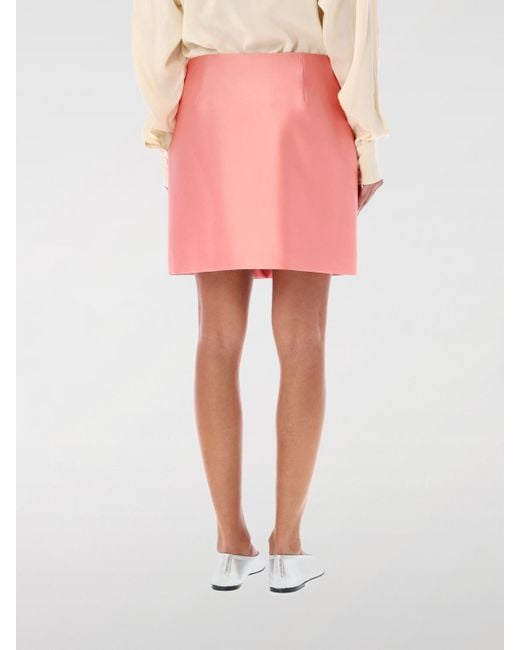 Falda Mujer Philosophy Di Lorenzo Serafini de color Pink