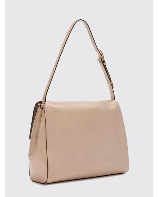 Furla Natural Domus M Leather Bag