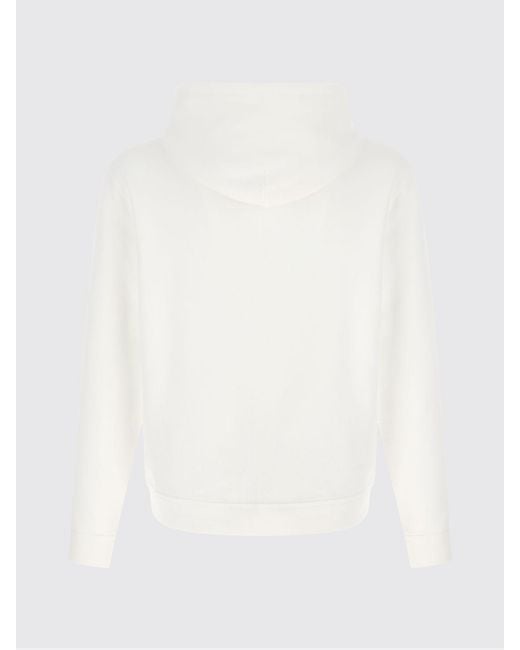 Polo Ralph Lauren White Cotton Hoodie for men