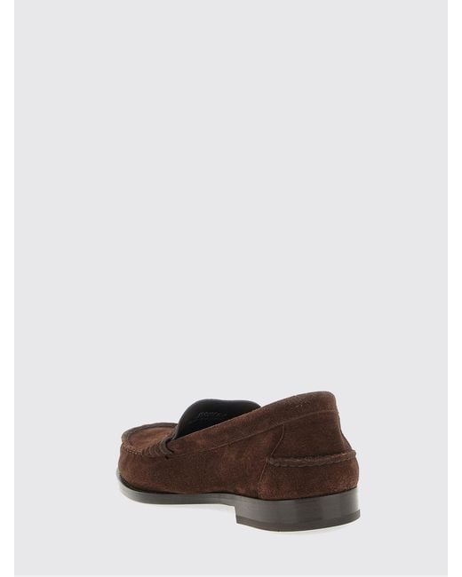 Church's White Suede Calfskin Loafers for men