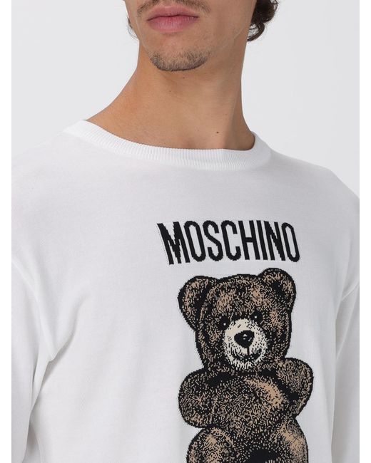 Moschino Couture White Jumper for men