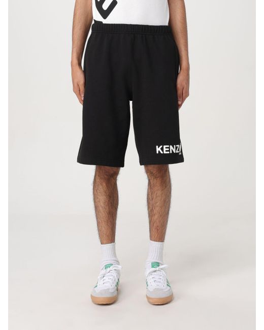 KENZO Black Short for men