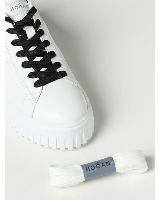 Hogan Natural H-Stripes Sneakers