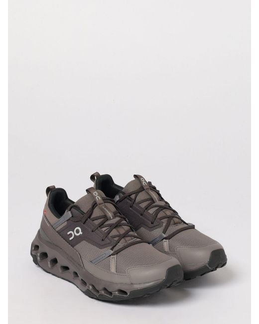 On Shoes Gray Cloudhorizon Mesh Sneakers On for men