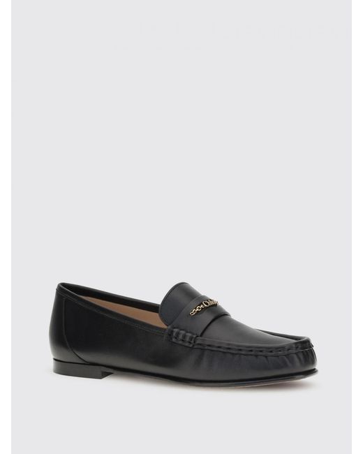 Chloé Gray ChloÉ Leather Loafers