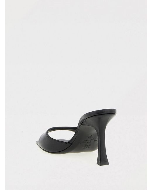 Magda Butrym Black Flache Sandalen Damen