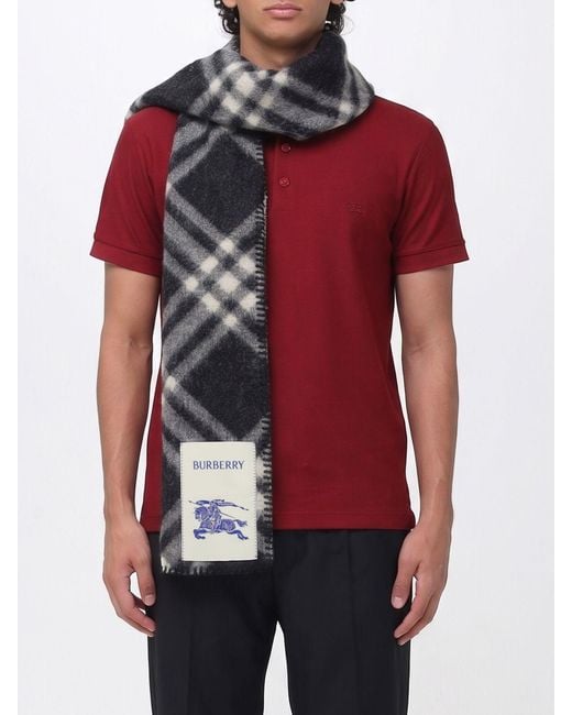 Burberry Black Scarf for men