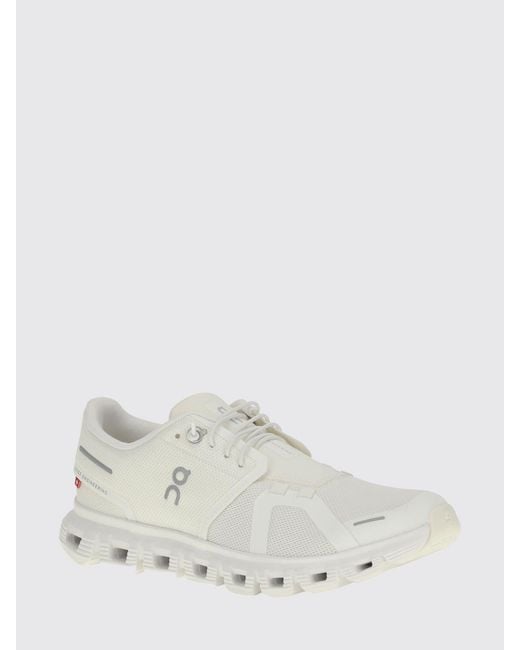On Shoes White Cloud Recycled Mesh Sneakers On