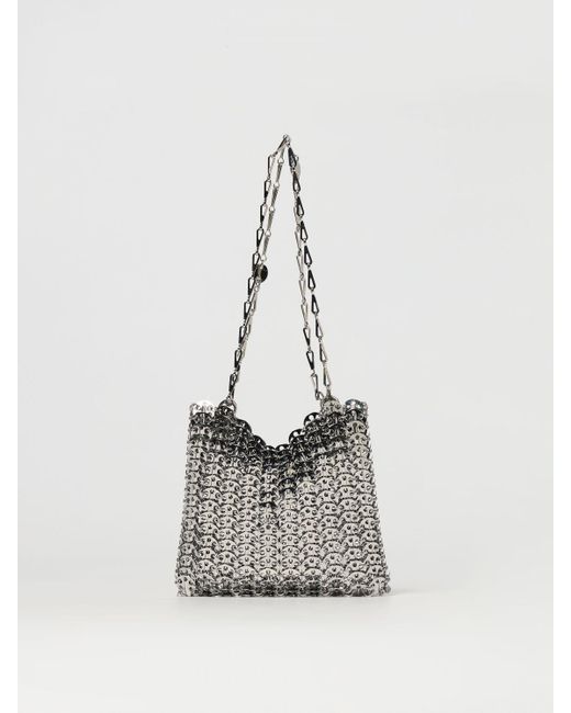 Rabanne White Handtasche Damen