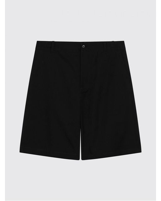 Jacquemus Black Virgin Wool Shorts for men