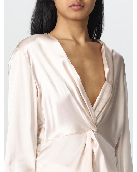Pinko White Cropped Casual Jacket