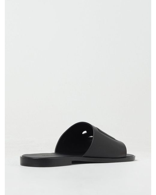 Dolce & Gabbana Black Sandals for men