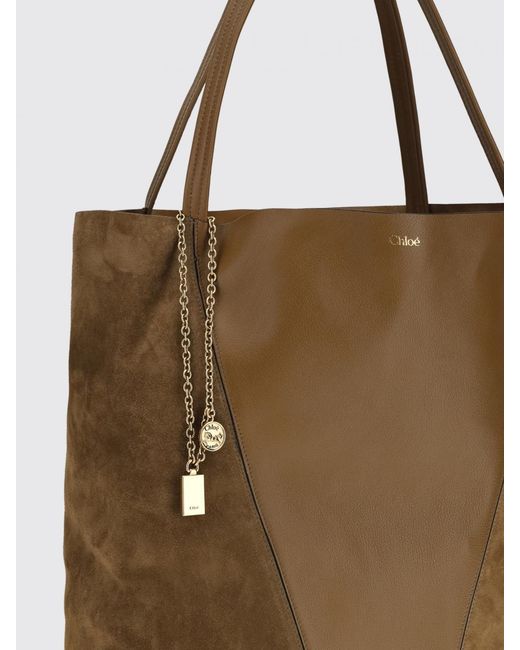 Chloé Natural ChloÉ Spin Leather Bag