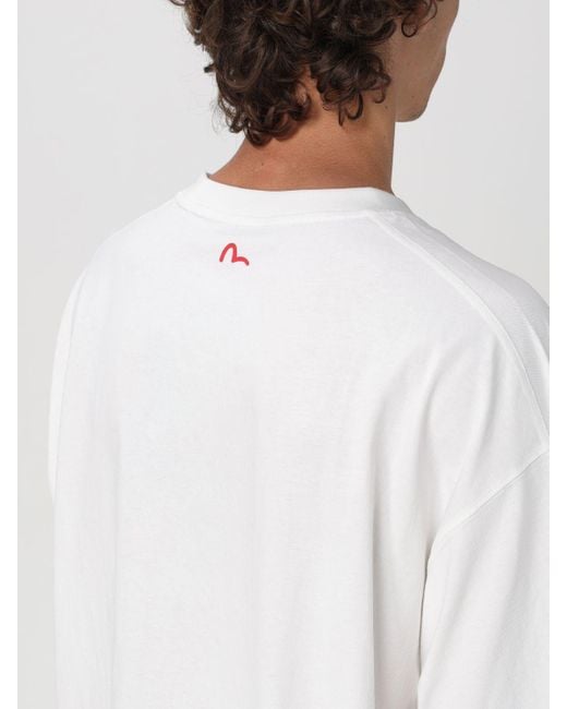 Evisu T-shirt in White für Herren