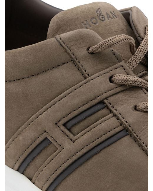 Hogan Brown Sneakers for men