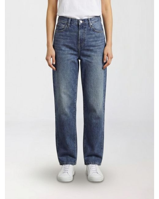 Jeans Arin Straight De Denim Orgánico Carhartt de color Blue