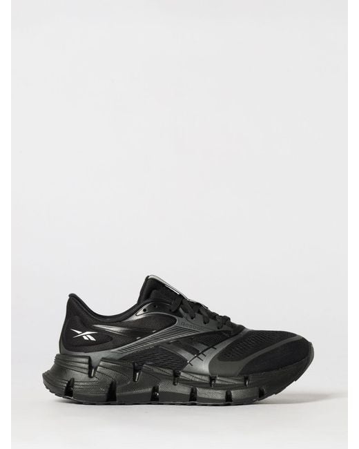 Reebok Black Floatzig 2 Mesh And Rubber Sneakers for men