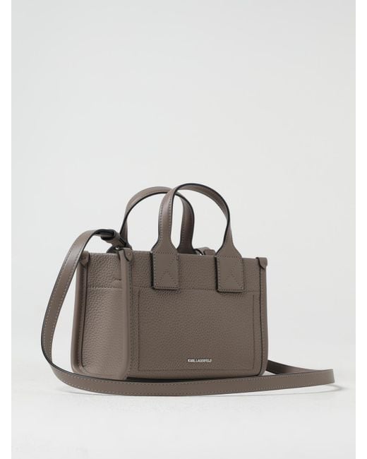 Sac Cabas Femme Karl Lagerfeld en coloris Gray