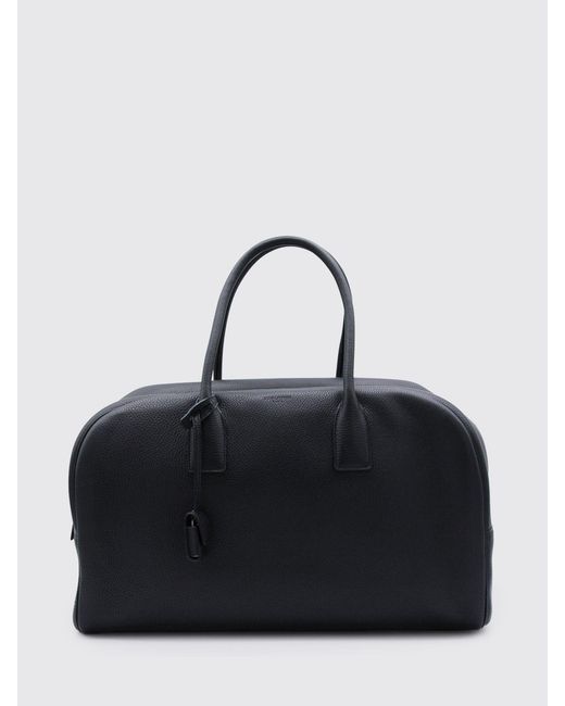 Saint Laurent Black Medium Bowling Duffle Bag for men