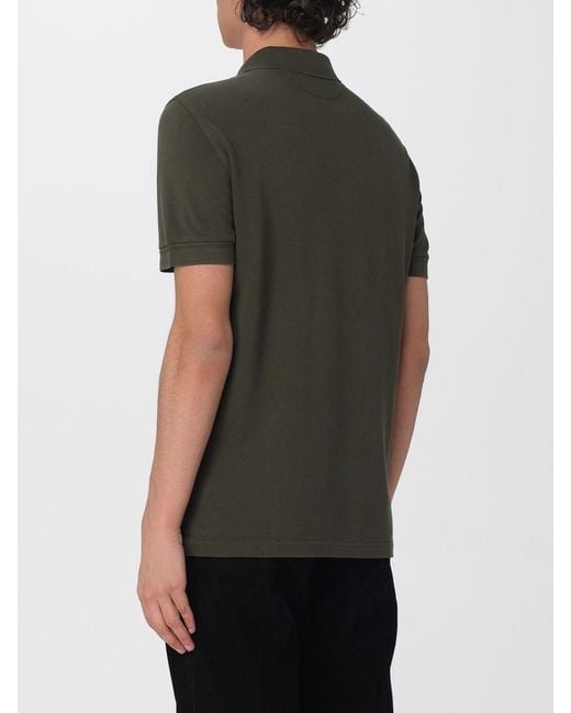 Tom Ford Green Basic Cotton Polo Shirt for men