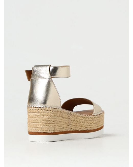 See By Chloé White Heeled Sandals See By Chloé