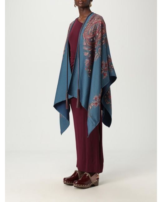 Capa Mujer Etro de color Blue