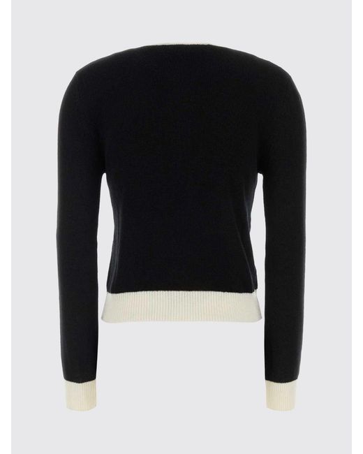 Marni Black Wool Blend Cardigan