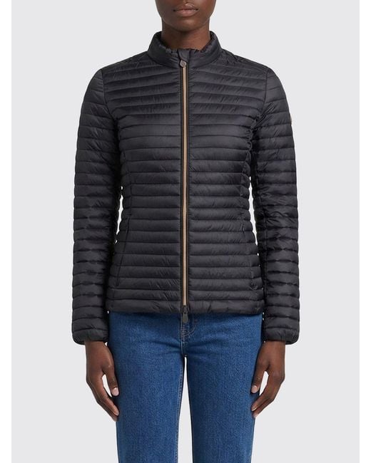 Save The Duck Blue Padded Nylon Down Jacket
