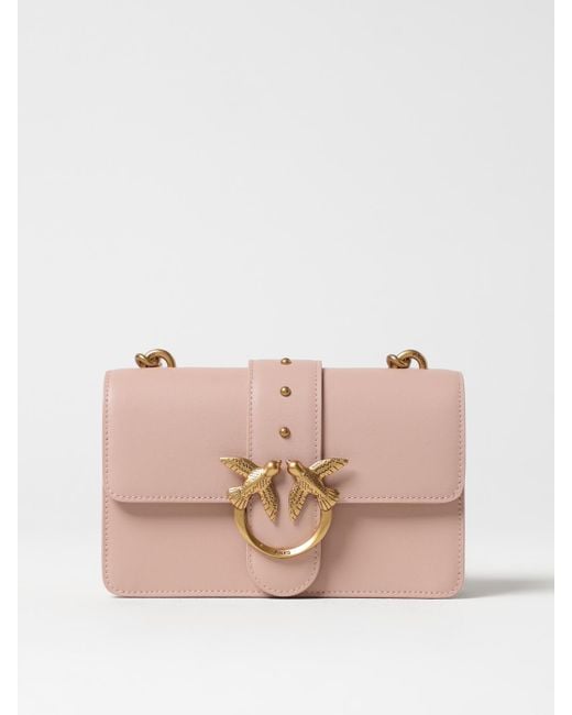 Borsa Love One di Pinko in Pink