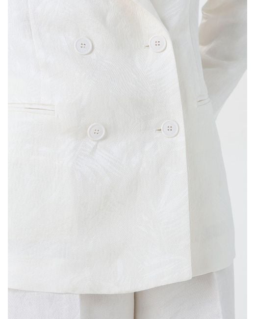 Twinset White Blazer Damen