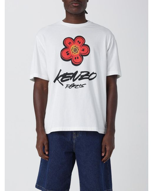 KENZO White T-Shirt for men