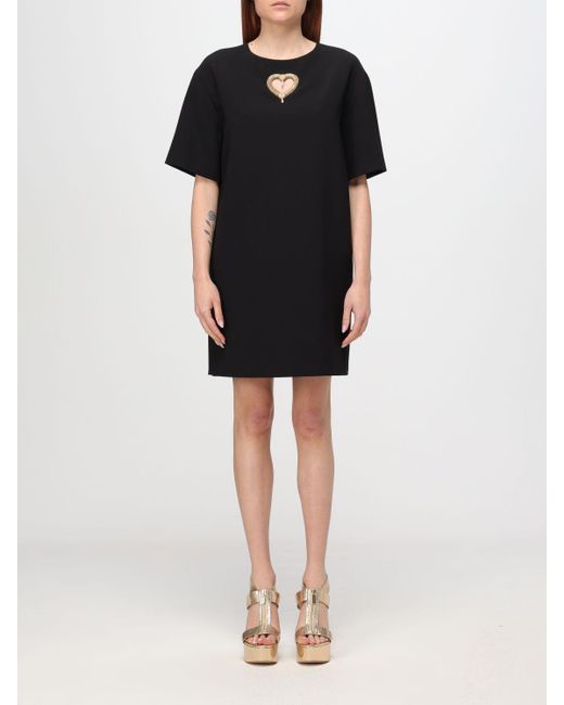 Moschino Couture Black Dress
