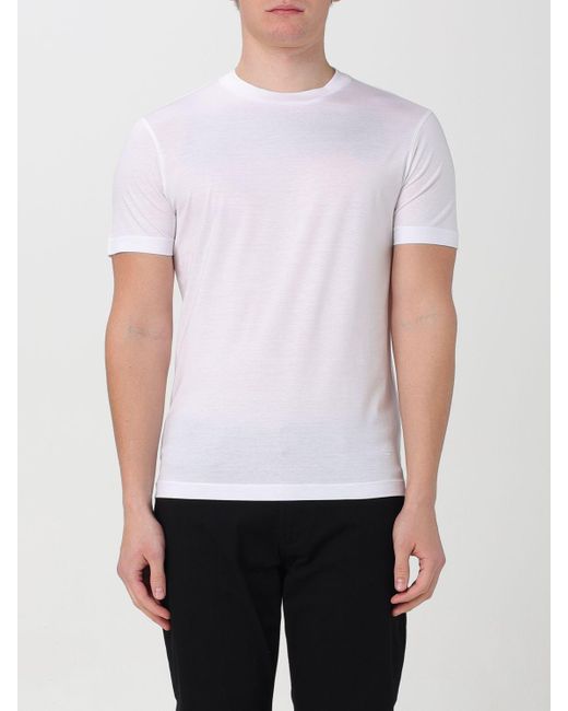 Giorgio Armani T-shirt in White für Herren