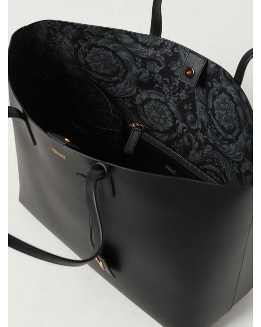 Bolso de hombro Versace de color Black
