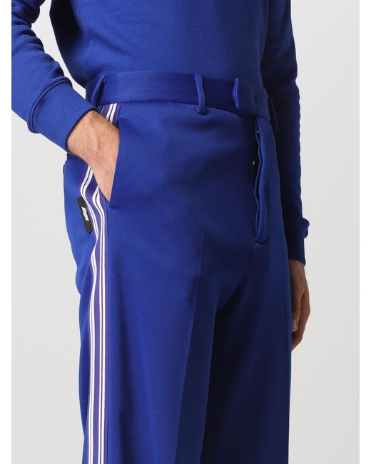 MSGM Blue Trousers for men