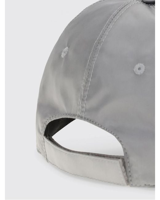Fendi Gray Nylon Hat for men