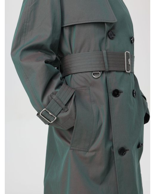 Manteau Burberry en coloris Gray