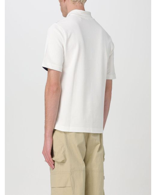 Burberry White Polo Shirt for men