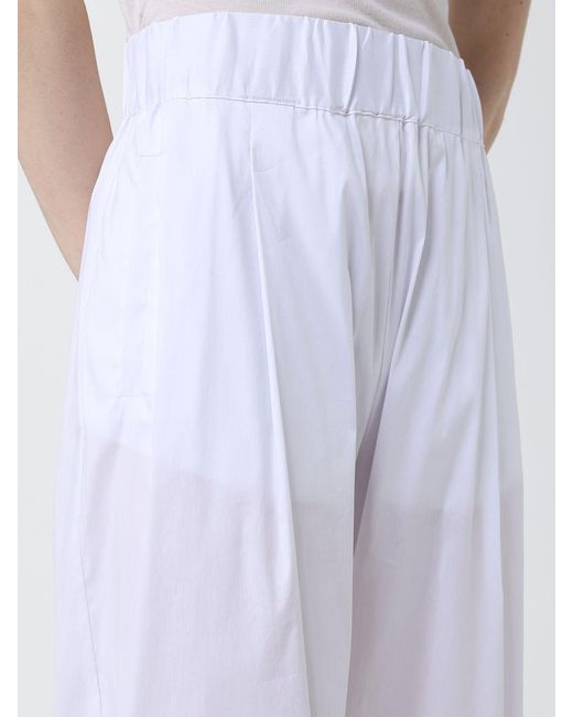 Semicouture White Trousers