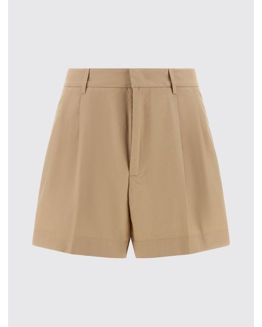 Fabiana Filippi Natural Cotton Blend Shorts
