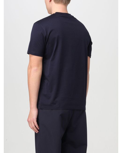 T-shirt basic di Emporio Armani in Blue da Uomo