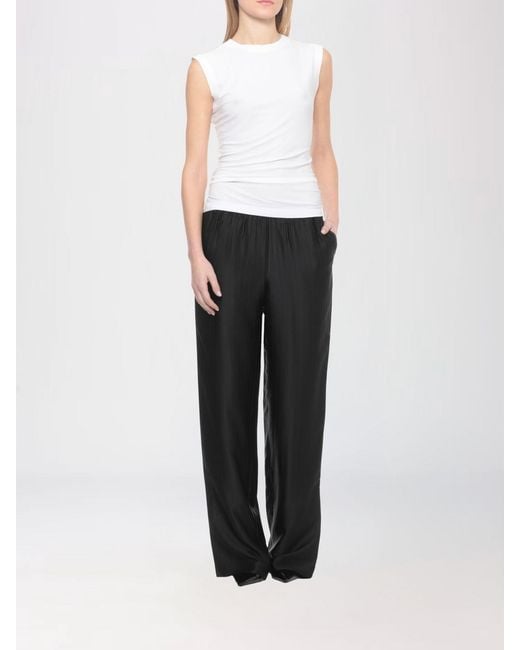 Norma Kamali White Polyester Top